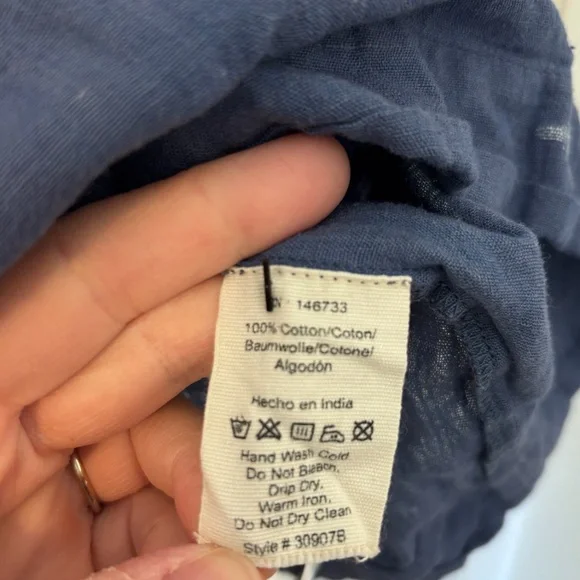 Mirth Caftans Goa dress in royal blue - Picture 2 of 5